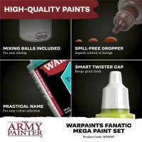 3. The Army Painter: Warpaints - Fanatic - Mega Paint Set